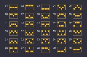 Double symbol - lines