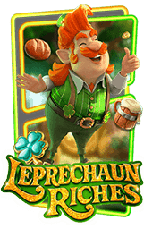 Leprechaun Riches - logo